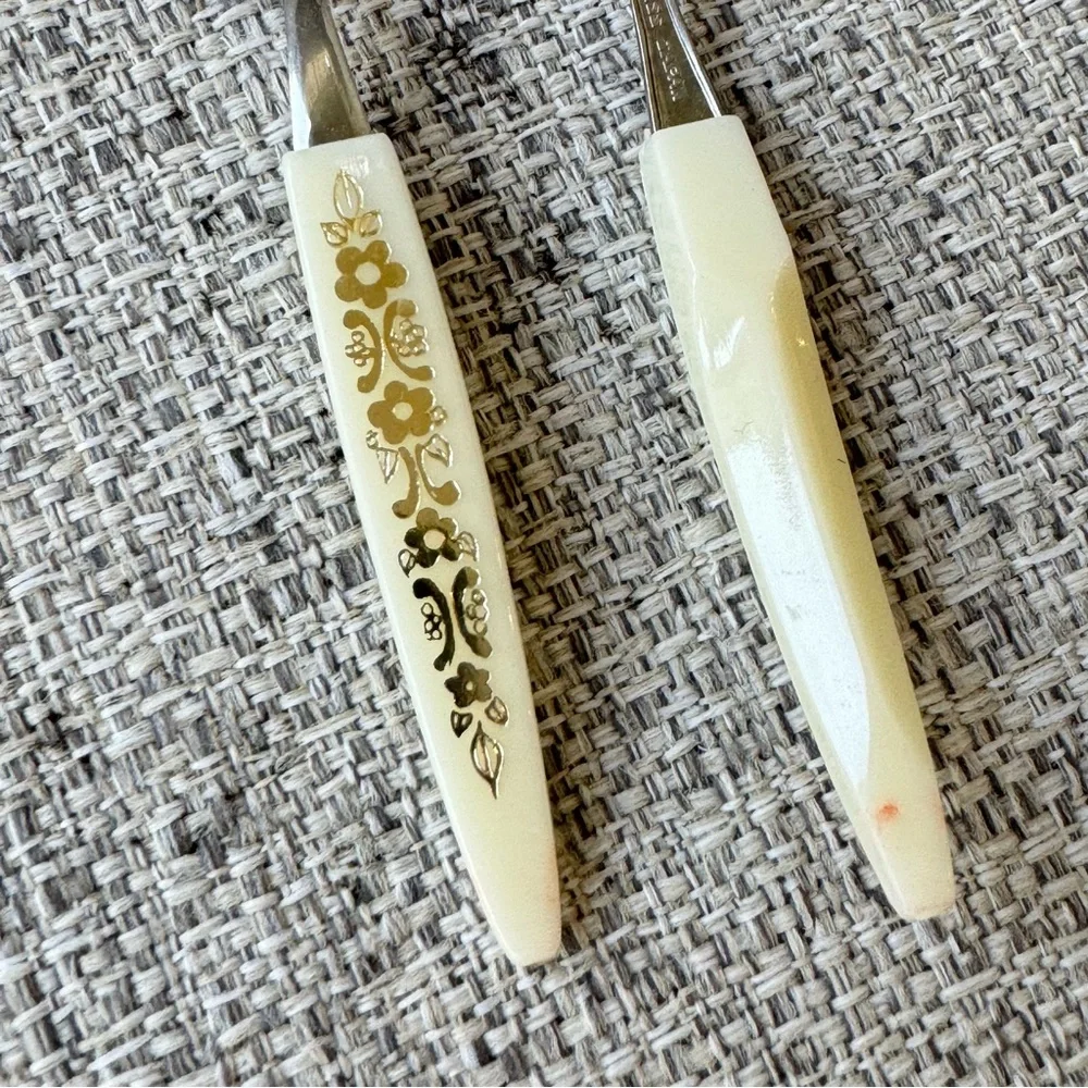 Mid Century Modern Appetizer Forks